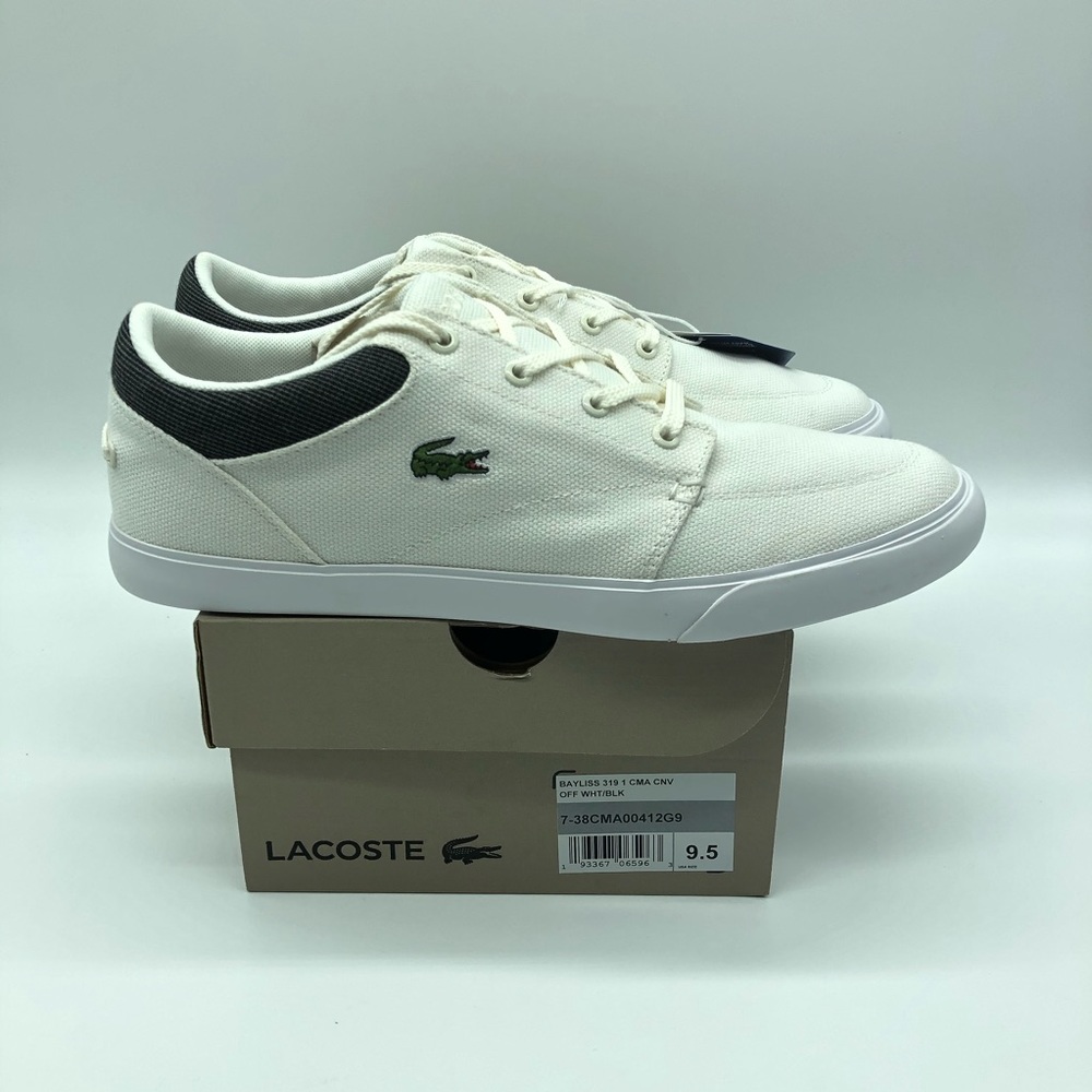 Lacoste Men's Bayliss 319 1 CMA Canvas Sneaker